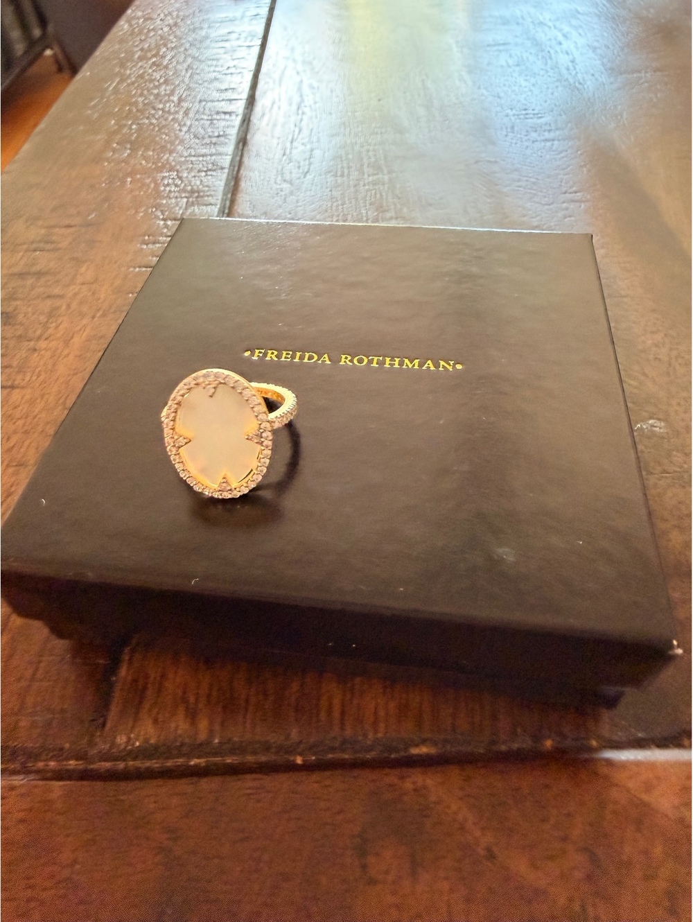 Frieda Rothman statement ring size 6 - Picture 2 of 5